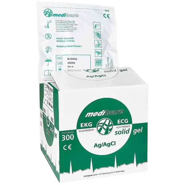 Mediware Carbon Stress-Elektrode - Durchmesser 50 mm