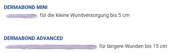 Ethicon Dermabond Advanced - 0,7 ml - 6 Stück