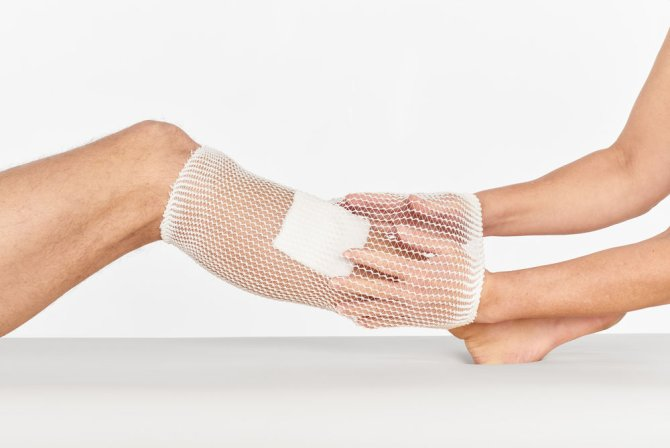 COM-TeX Fix Baumwoll Netzschlauchverband A/1 - Finger , 25 m , 1 Stück