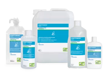 Aseptoman med Händedesinfektion - 150 ml Flasche - 1 Stück