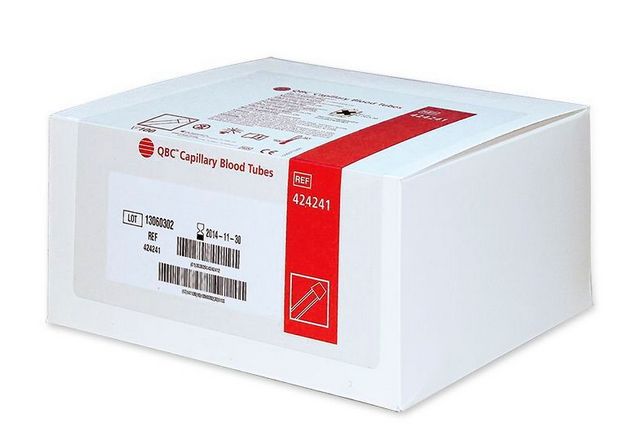 QBC-Kapillarröhrchen unsortiert - 200 Stück