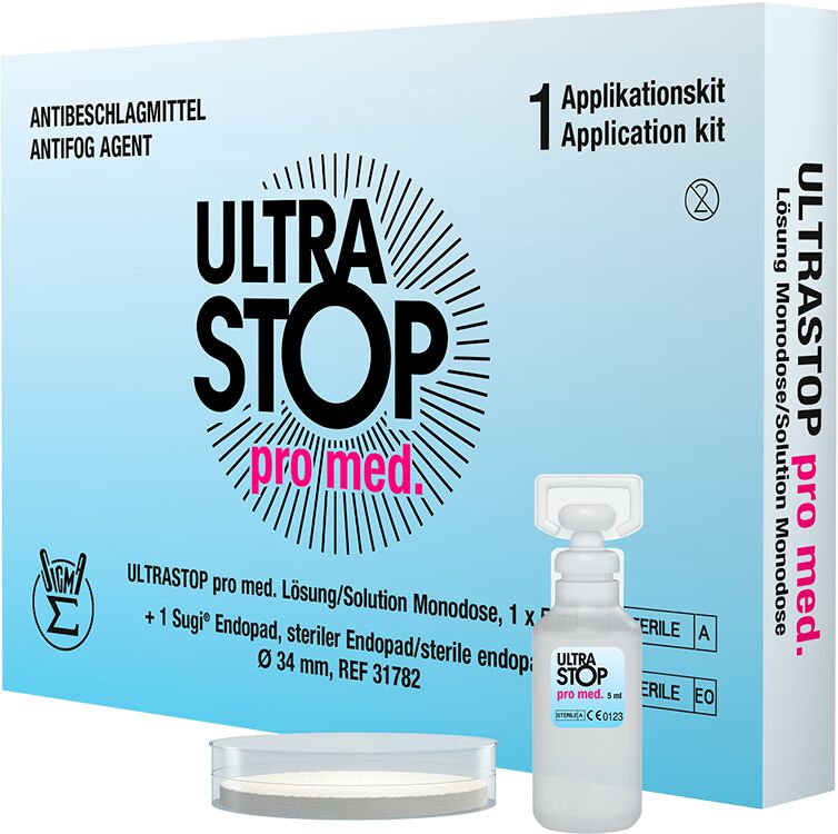 Ultra Stop Pro Med Monodose - Monodose, 5 ml mit Applikations-Pads, steril - 20 Stück