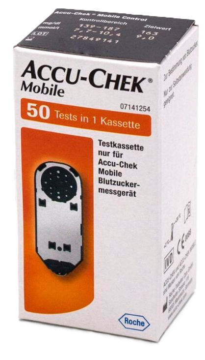 Accu-Chek® Mobile - 1 Testkassette für 50 Messungen