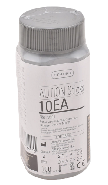 Axonlab Arkray AUTION 10 EA Urinteststreifen - 100 Stück