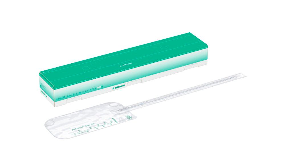 B. Braun Actreen® Glys Set Nelaton Männer Einmalkatheter-Set - 30 Sets