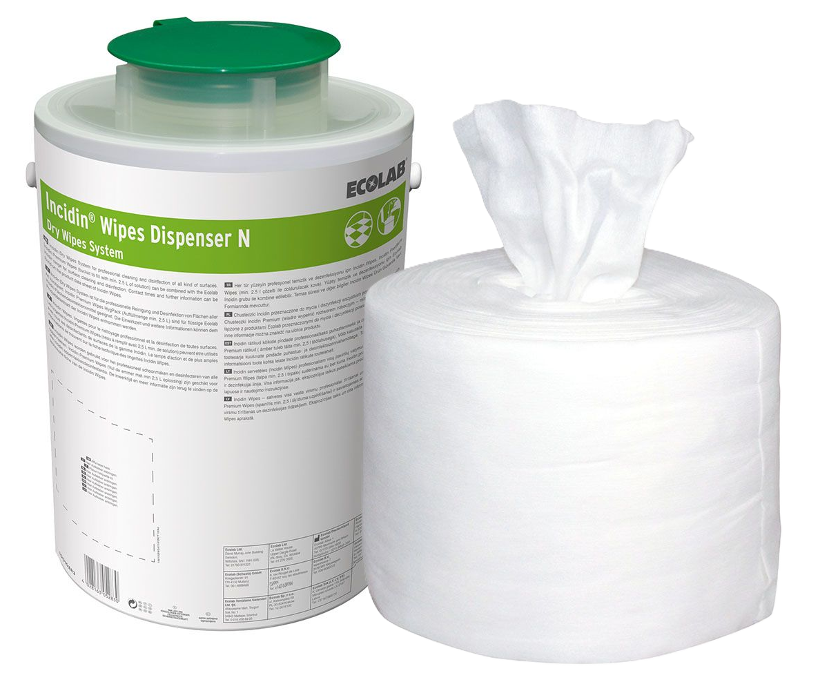 Ecolab Incidin Premium Wipes 20 x 38 cm  - 6 Stück