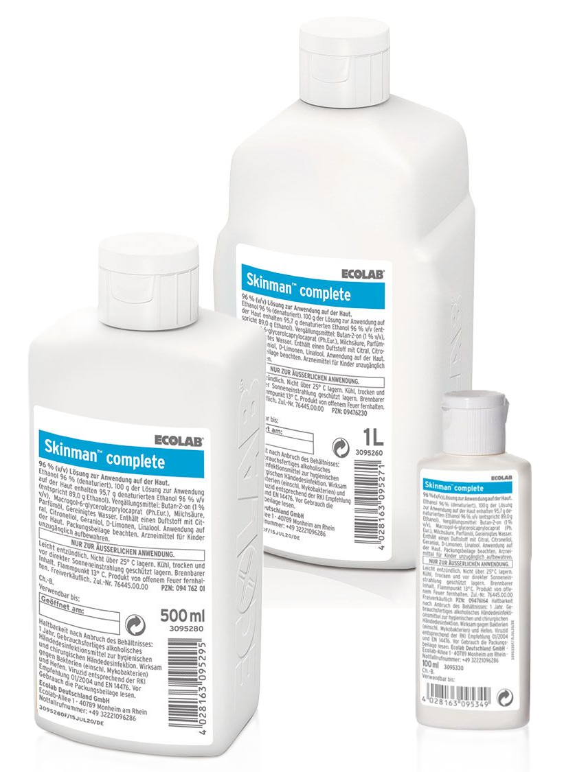 Ecolab Skinman complete - 100 ml Flasche