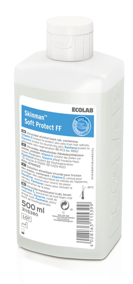 Ecolab Skinman soft protect FF - 500 ml Flasche