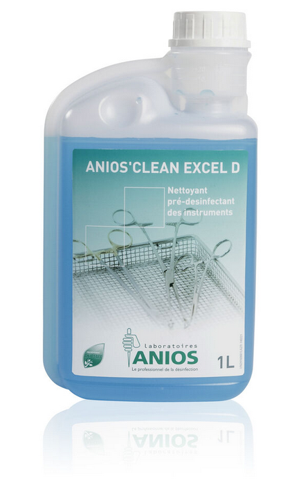 Ecolab Anios’Clean Excel D desinfizierender Reiniger - 1 Liter Flasche