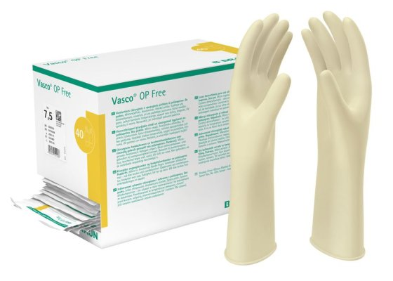 Vasco® OP Free LATEXFREIE OP Handschuhe Puderfrei - Gr 6 - 40 Paar