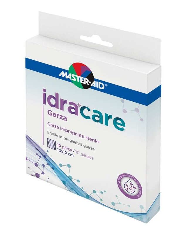 Trusetal - IDRA®care Garza Gitternetzgaze 10 x 10 cm - 10 Stück
