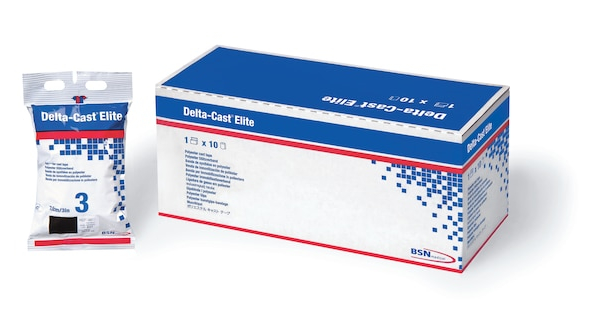 essity Stützverband Delta-Cast® Elite, 2.5 cm x 1.8 m, weiß, 10 Stück