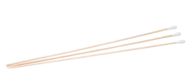 Wattestäbchen unsteril 20 cm, kleiner Kopf 2,2 cm - 100 Stück