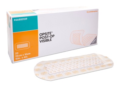 Smith&Nephew OPSITE® POST-OP VISIBLE Folienverband - 10 x 8 cm- 20 Stück