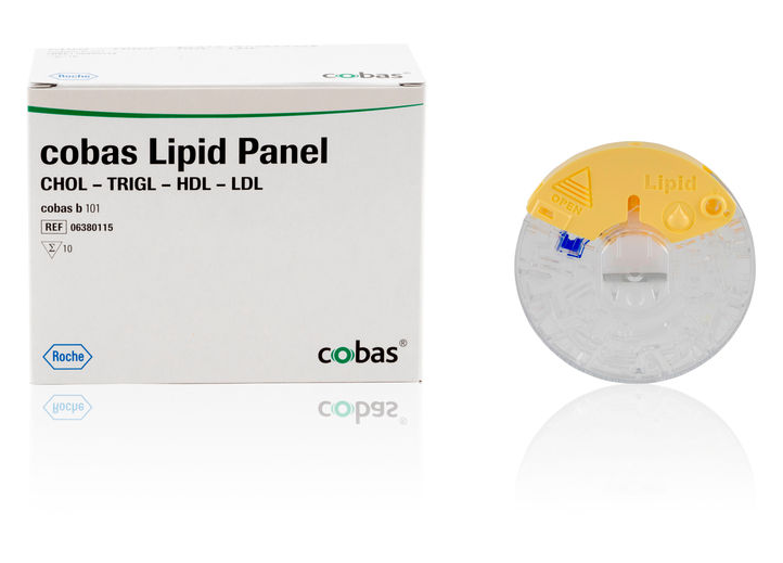 Roche cobas® b 101 Lipid Panel Test - 100 Stück