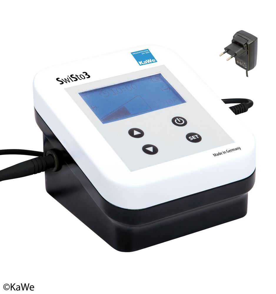 KaWe Iontophorese-Set SwiSto3 - Gerät mit Zubehör