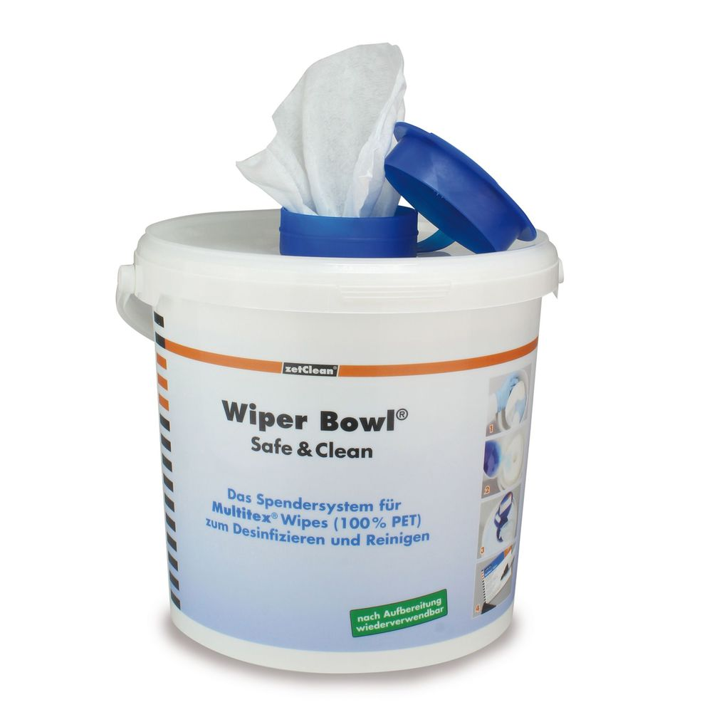 ZVG zetclean Multitex Wipes 20 x 38 cm, Premium schlank - 6 Rollen
