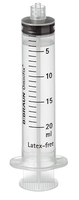 B. Braun Einmal-Spritzen OMNIFIX® 20 ml Luer- Lock - 100 Stück