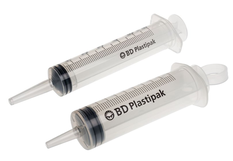 BD Plastipak Wund- und Blasenspritze 50 ml unterteilt in 1 ml - 60 Stück
