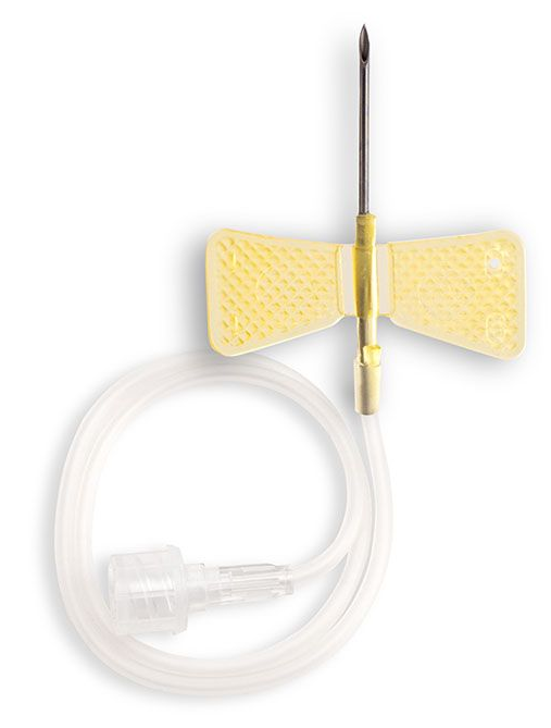 Dispomed Ecoflo Perfusionsbesteck - 19G, elfenbein - 1,10 x 19 mm - 100 Stück