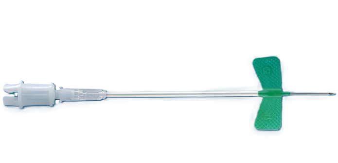 Sarstedt Multifly-Kanüle mit Multi-Adapter - grün 21 G x 3/4" - 19 mm x 0,8 mm - Mit kurzem Schlauch 80 mm