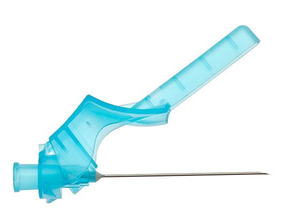 Terumo Agani™ Sicherheits-Injektionskanüle G23 x 1 ", blau - 0.65 x 25 mm