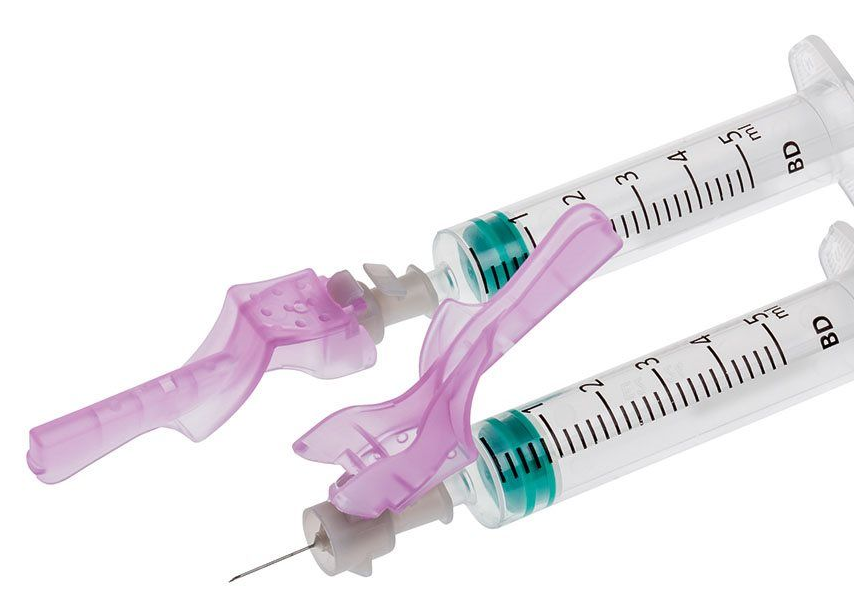 BD Eclipse™ Sicherheitsinjektionskanülen G 27 x 1/2", grau - 100 Stück