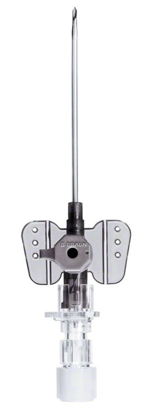 B. Braun Vasofix® Safety grau - Venenverweilkanüle - G 16 - 1,7 x 50 mm - mit FEP-Katheter
