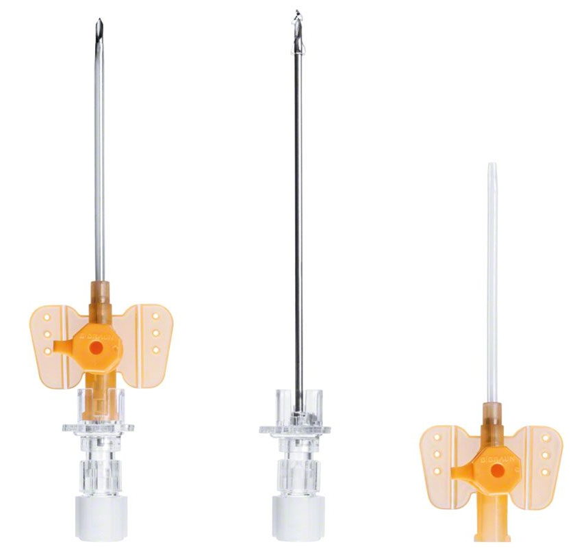 B. Braun Vasofix® Safety orange - Venenverweilkanüle - G 14 - 2,2 x 50 mm - mit FEP-Katheter