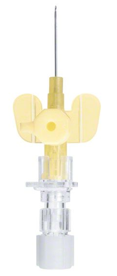 B. Braun Vasofix® Safety gelb - Venenverweilkanüle - G 24 - 0,7 x 19 mm - mit FEP-Katheter