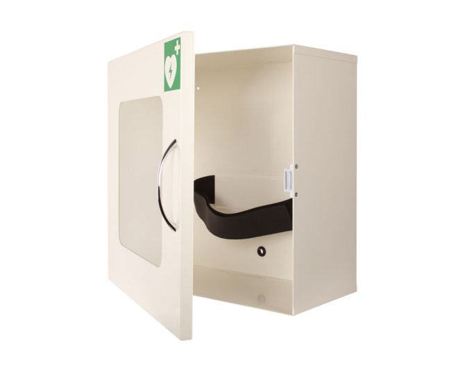 Wandschrank zu ResQ-Care Defibrillator iPAD CU-SP2