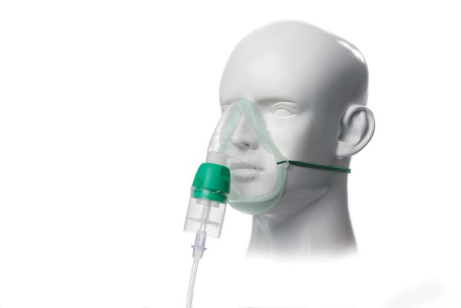 Cirrus2-Vernebler-Set Erwachsene EcoLite Maske und Schlauch, 1 ST