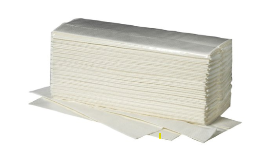 Fripa Ideal Falthandtücher - 25 x 33 cm - C-Falz - 3.600 Stück