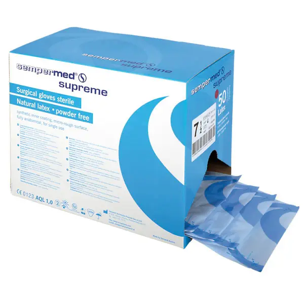 Lohmann & Rauscher Sempermed® Supreme OP-Handschuhe - Größe 8,5 - extra groß