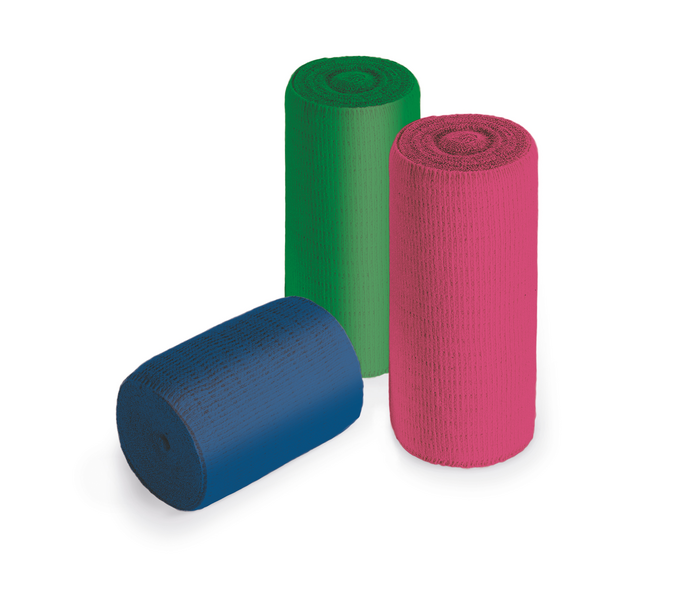 Lenkelast Color Lohmann & Rauscher, grün, 10 cm x 5 m, 10 Stück