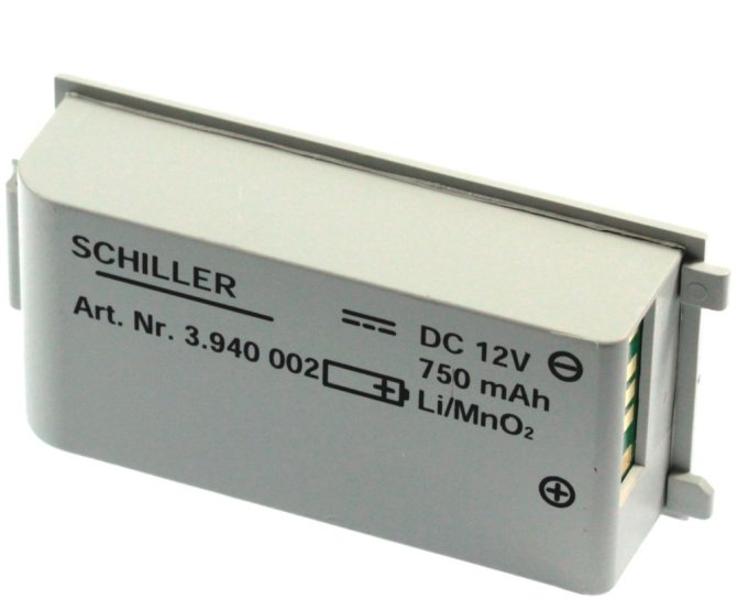 Lithiumbatterie für SCHILLER FRED easyport