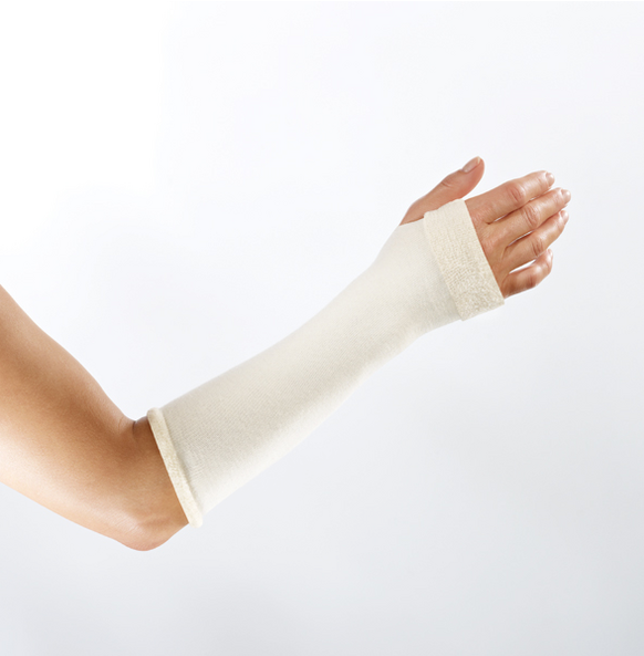TG Soft Polsterschlauchverband - Gr. S für Unterarm, Kinderarm, Kinderbein - 10 m lang, gerollt