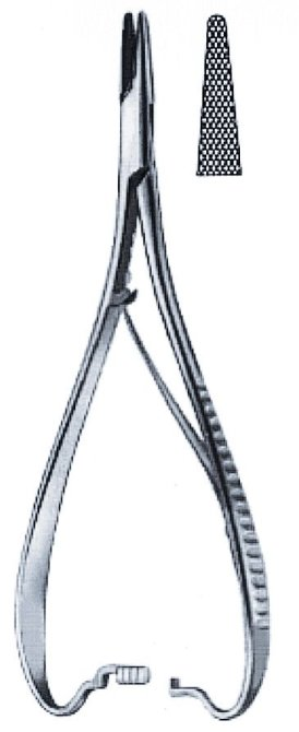 Nadelhalter Mathieu ohne Hartmetalleinlage - 14,0 cm