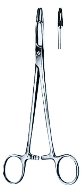 Nadelhalter Olsen-Hegar ohne Hartmetalleinlage - 14,0 cm