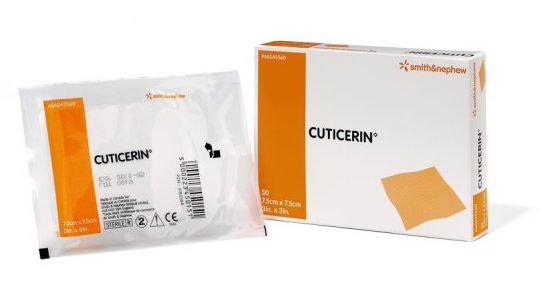 Cuticerin Smith & Nephew - 7,5 x 7,5 cm - 50 Stück