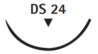 Monosyn Quick ungefärbt - 2/0 - metric 3 - 70cm - DS24 - C0025013