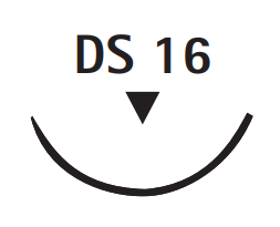 Dafilon blau - 4/0 - metric 1.5 - 75cm - DS16 - C0935131
