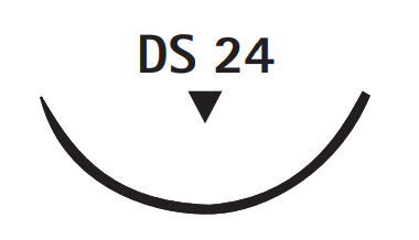 Dafilon blau - 3/0 - metric 2 - 45cm - DS24 - C0933350