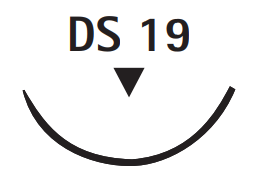 Dafilon blau - 4/0 - metric 1.5 - 75cm - DS19 - C0933244