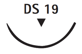 Optilene blau - 3/0 - metric 2 - 75cm - DS19 - C3090521