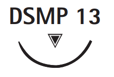 Optilene blau - 5/0 - metric 1 - 45cm - DSMP13 - C3090619