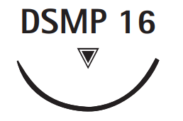 Optilene blau - 5/0 - metric 1 - 45cm - DSMP16 - C3090629