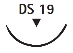 Dafilon blau - 2/0 - metric 3 - 45cm - DS19 - C0932221
