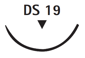 Monosyn ungefärbt - 4/0 - metric 1.5 - 45cm - DS19 - C2023204