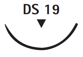 Optilene blau - 4/0 - metric 1.5 - 45cm - DS19 - C3090220